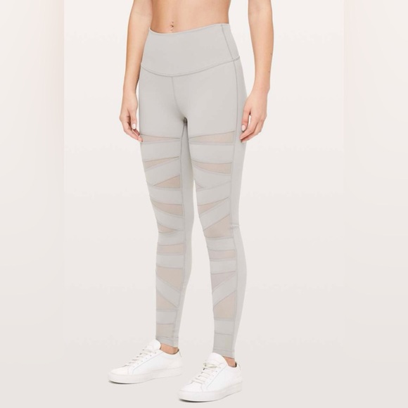 lululemon athletica Pants - Lululemon | Wunder Under Pant Leggings (High-Rise) *Tech Mesh 28" | Size 6‎
